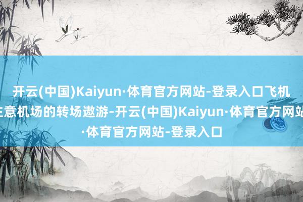 开云(中国)Kaiyun·体育官方网站-登录入口飞机已完成向注意机场的转场遨游-开云(中国)Kaiyun·体育官方网站-登录入口